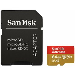SanDisk microSDHC 64GB UHS-I U3 - ROZBALENÁ